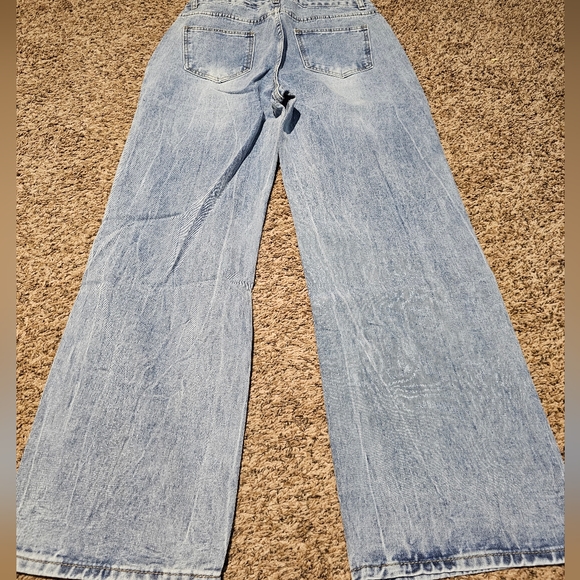Jeans Wide Leg NEW large - Picture 10 of 12